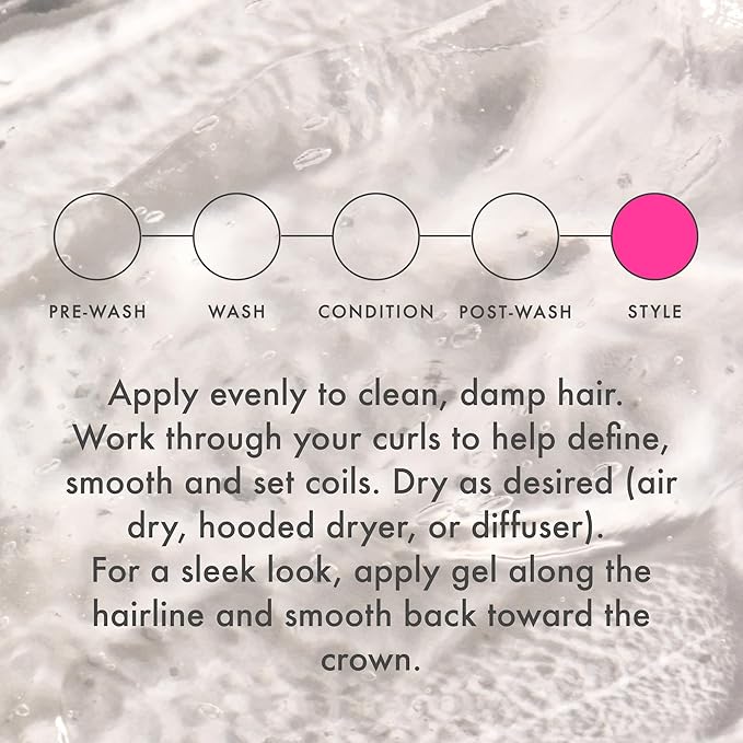 Umberto Giannini Banana Jelly Styling Jel for Curly Hair - Formulated for Type 4 Coils & Type 3 Curls