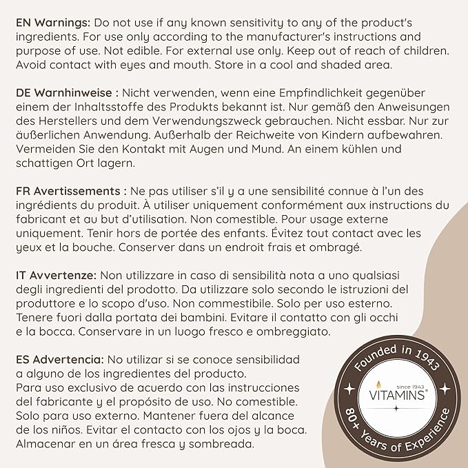 VITAMINS hair cosmetics Keratin Hair Mask Deep Conditioner for Dry Damaged Hair - Biotin, Collagen & Castor Oil Deep Conditioning, Repairs Split Ends & Restores Shine - For Thick Locks