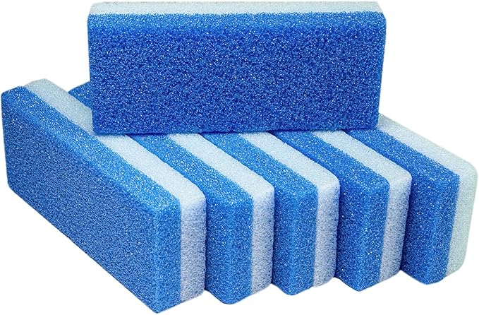 Pumice Stones, Pack of 6 Professional Grade Pumice Stone for Feet, Salon Quality Foot Callus Remover, Double Sided Foot Scraper, Home Manicure and Pedicure Tools