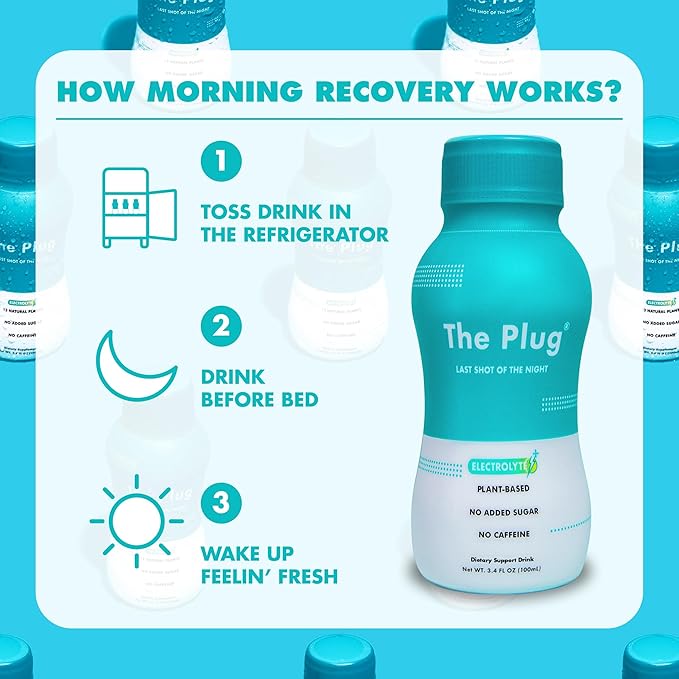 The Plug Liver Cleanse Detox & Repair Drink Electrolytes Organic Herbal Liquid Detoxify Body Plants Supplement Support Weight Loss Natural Health Hydrate Sports Energy Immunity Shots Minerals Vitamins