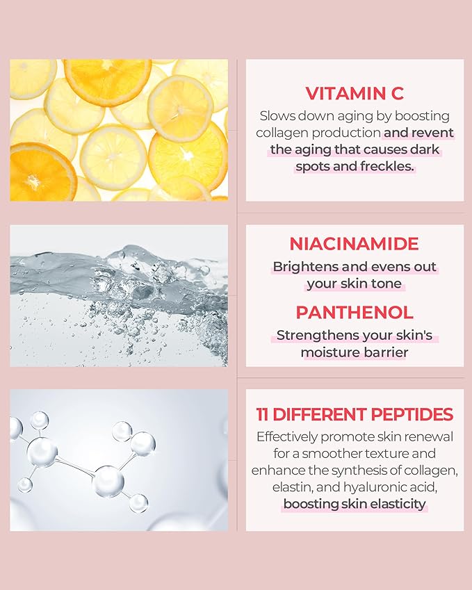 BE THE SKIN Vitavita Circle Zero Eye Cream - Radiance Dark Circle Under Eye Cream with Vitamin B, C, Niacinamide, 11 Peptides - Anti Aging, Wrinkle Reducer, 1.01oz.