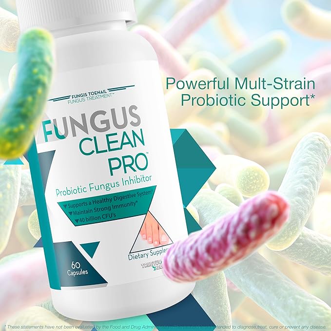 Fungus Clean Pro - Probiotic Fungus Inhibitor - Fight Off Fungus from The Inside Out with This Powerful Fungus Defense probiotic Protect Your Body from Fungus
