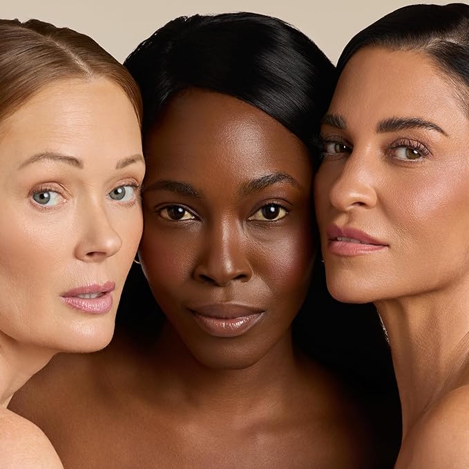 YENSA Skin on Skin BC Foundation Makeup - CC, BB Cream & Full Coverage Foundation-In-One - Buildable, Radiant Finish with SPF 40, Hyaluronic Acid, Peptides & 8 SuperBlacks - Fair Neutral (1 oz)