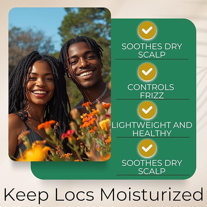 Lion Locs Rosewater Moisturizing Spray for Locs and Skin | Organic Vegan Conditioner Rose Water for All Hair Types