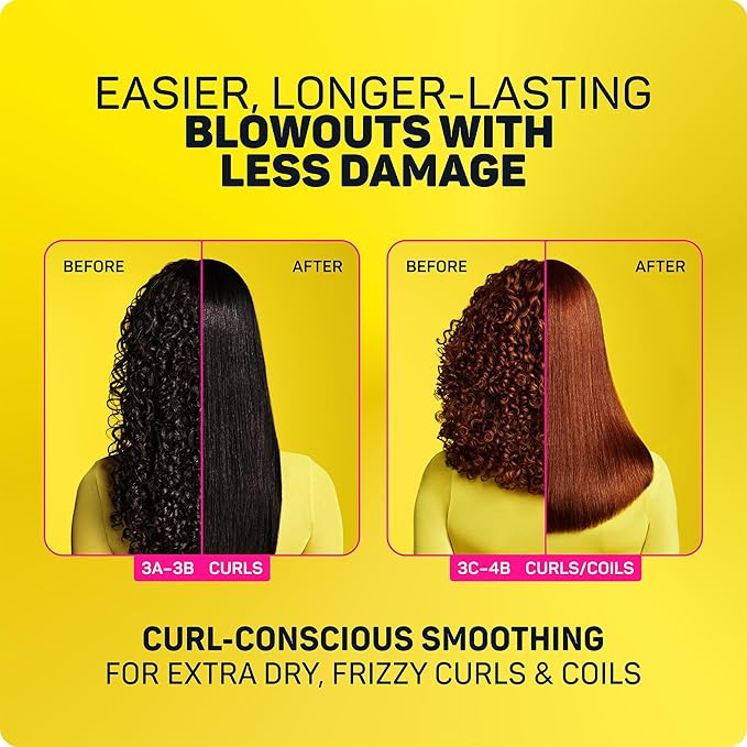 Marc Anthony Strictly Curls Ultimate Blowout Hair Spray for Curly & Coily Hair - Lightweight Anti-Frizz Heat Protectant Blowout Spray Smooths Hair & Adds Natural Shine