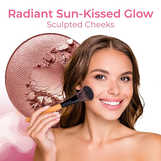 EVERYDAY KIT (BEIGE) Full Size Mineral Makeup Set Matte Foundation Bare Face Sheer Powder Cover