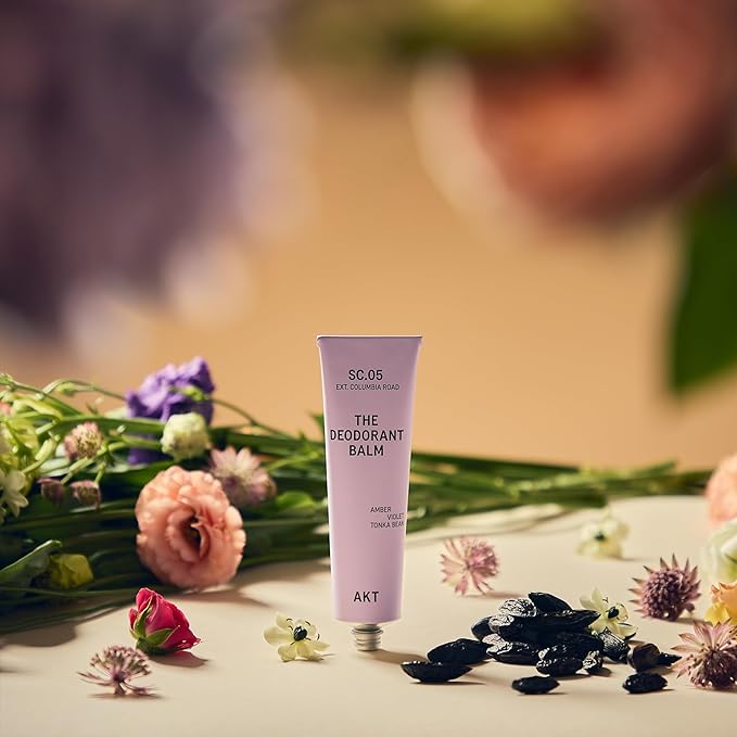 AKT Deodorant Balm 1.7 Fl Oz, Natural Deodorant for Men and Women, Award-Winning, Multi-use, Cream Deo Without Aluminum, Sc.05 Columbia Road, Plastic Free, All Genders