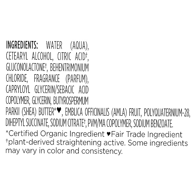 SheaMoisture Silk Press Prep Cream with Plant-Derived Straightening Actives, Alma Oil & Hydroplex Technology Provides Heat Protection While Helping to Preserve Natural Curl Pattern 3.3fl oz