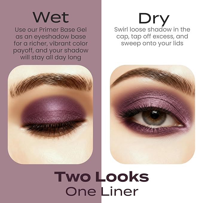 (5Gms) Drastic Shimmery Eyeshadow Powder by SweetFace Minerals, Long-Lasting Eye Makeup, Eye-Enhancer Instant Eyeshadow, Smudge-Resistant, Blendable