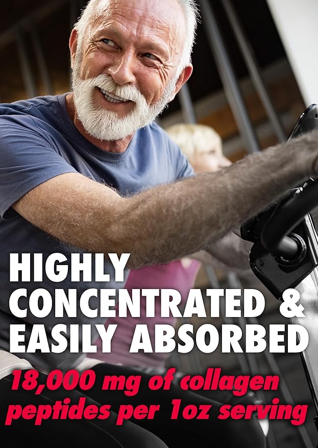 HEALTH DIRECT AminoSculpt Sugar-Free Collagen Supplement - High Potency Medical-Grade Protein for Hair, Skin, Nails & Joints, Grass-Fed, Non-GMO, Liquid Collagen - Tart Cherry - 30 Fl Oz