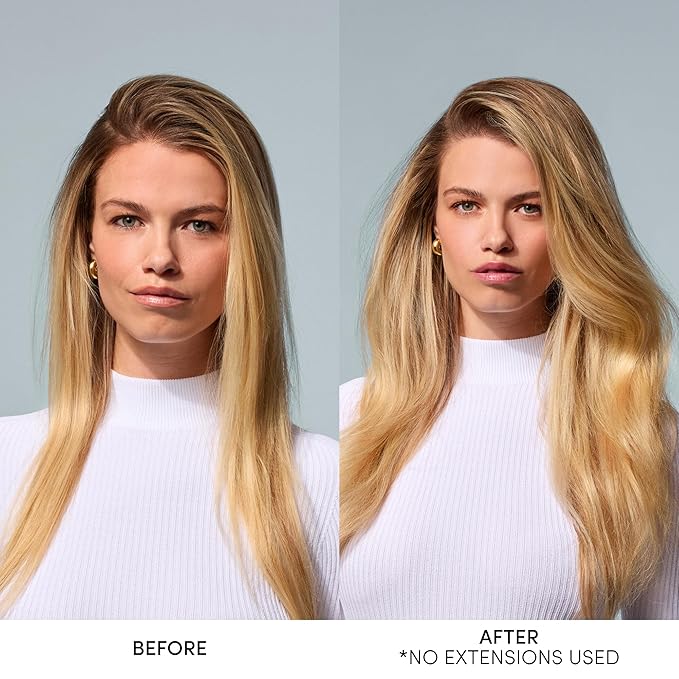 OUAI Hair Thickening Spray - Thickening & Volumizing Spray for Instantly Thicker, Fuller-Looking Hair - Protects, Strengthens & Repairs with Amaranth Peptide & Amino Acids (6 Fl Oz) (Pack of 2)