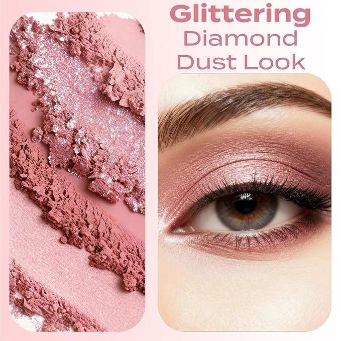 (5Gms) Passion Shimmery Eyeshadow Powder by SweetFace Minerals, Waterproof Eyeshadow, Long-Lasting Eye Makeup, Instant Eye-Enhancer, Smudge-Resistant, Blendable