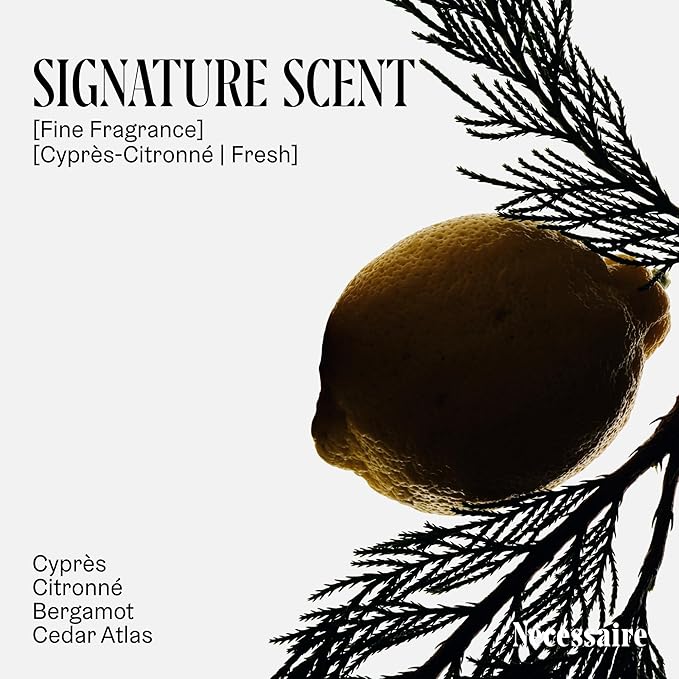 Nécessaire The Body Lotion Cyprès-Citronné – Multi-Peptide Moisturizer - Firming Body Lotion for Women + Men. 2.5% Niacinamide. Dermatologist-Tested, Vegan. Hypoallergenic for Sensitive Skin. 15.2oz