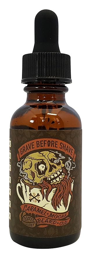 Grave Before Shave™ CARAMEL MOCHA BEARD PACK (Caramel Mocha Coffee Scented)
