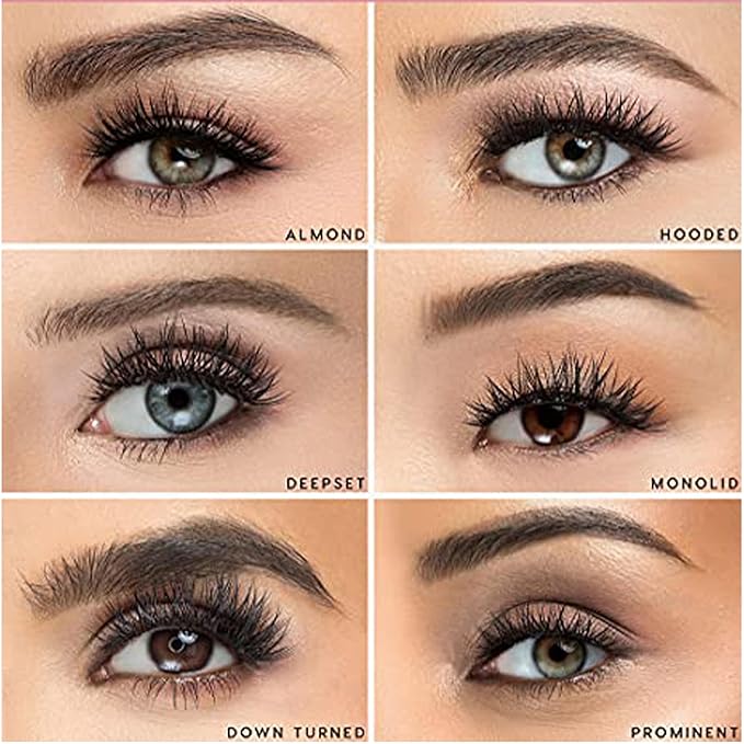 Luxillia Magnetic Eyelashes Kit – 10 Piece Magnetic Eyelash & Eyeliner Set with Applicator – Natural Look Easy Apply Reusable Fake Extension Lashes, No Glue – Pestañas Postizas Magnéticas Naturales