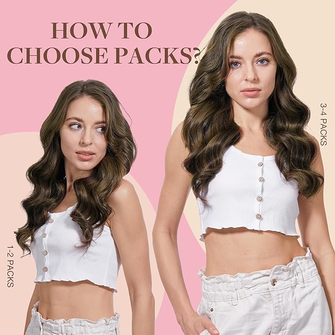 GOO GOO Tape in Hair Extensions Human Hair, 2/6/2 Balayage Dark Brown to Chestnut Brown, 12inch 40g 20pcs, Skin Weft Seamless Invisible, Silky Straight with Thick Ends, Remy Human Hair