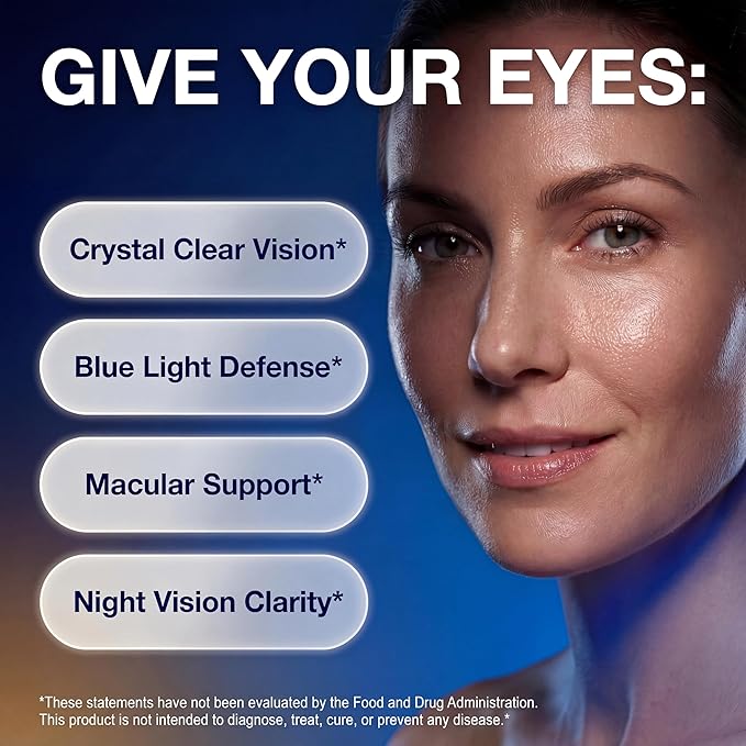 Clean Nutra Lutein and Zeaxanthin Eye Vitamins Supplement Lycopene Astaxanthin Bilberry Liquid Drops | Organic Astaxanthin Daily Lutein for Eyes Health Support Vitamin Minerals Extract | 60 Servings