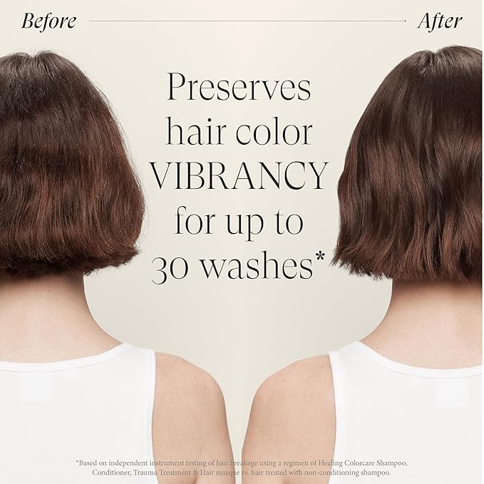 L'ANZA Healing Colorcare Shampoo, Color-Safe Repairing Cleanse for Dry, Damaged or Treated Hair, Anti-Fade Formula Smooths, Moisturizes, Adds Vibrance & Shine, Sulfate Free (1.7 Fl Oz)