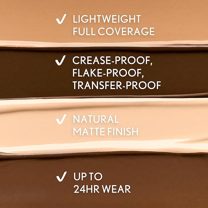 COVERGIRL TruBlend Undercover Concealer, Buildable, Full Coverage, 24-Hour Wear, Matte Finish - M200 Warm Beige