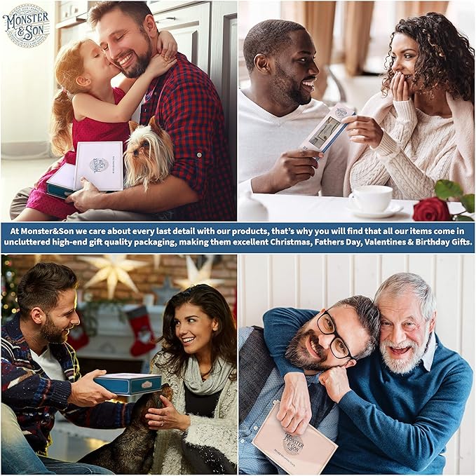 Monster&Son Cold Pressed Beard Oil Variety Pack x3 - Helps to Hydrate, Style and Promote New Hair Growth - Rich in Vitamins & Minerals - Jojoba, Argan & Meadowfoam Oils - Ideal Gift for Bearded Men