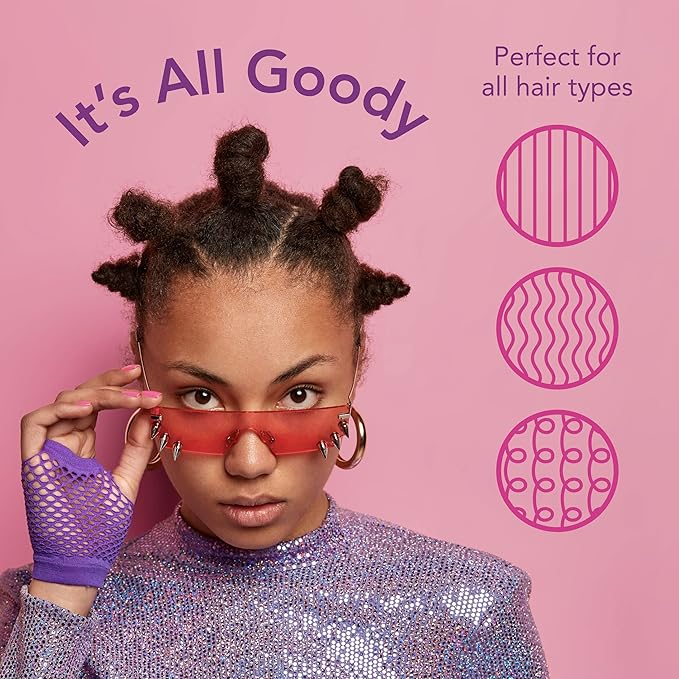 Goody Metallic Bobby Pins - 50 Count, Black - 2 Inch Pins for Secure and Painless Hairstyling on All Hair Types