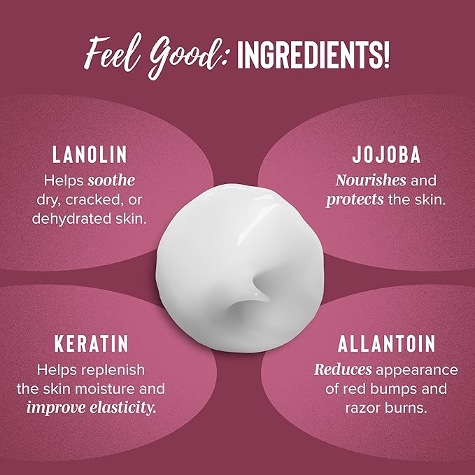 Coochy Shave Cream - Moisturizing Shave Lotion - Gentle Intimate Shaving Cream - For Bikini Area, Underarms, Legs & More - Rash-Free, Hydrating Formula - Island Paradise, 3.4 oz