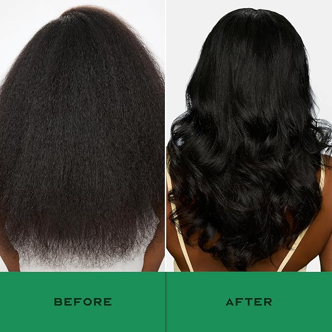 SheaMoisture Silk Press Prep Cream with Plant-Derived Straightening Actives, Alma Oil & Hydroplex Technology Provides Heat Protection While Helping to Preserve Natural Curl Pattern 3.3fl oz