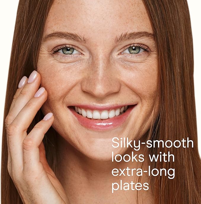 Conair Double Ceramic Flat Iron, 1-Inch Flat Iron Hair Straightener with Claw Clip, 5 Heat Settings, Extra-Long Floating Plates, White