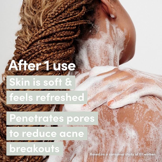 Dove Serum Body Wash Acne Clear for troubled skin with Salicylic Acid 18.5 Fl Oz