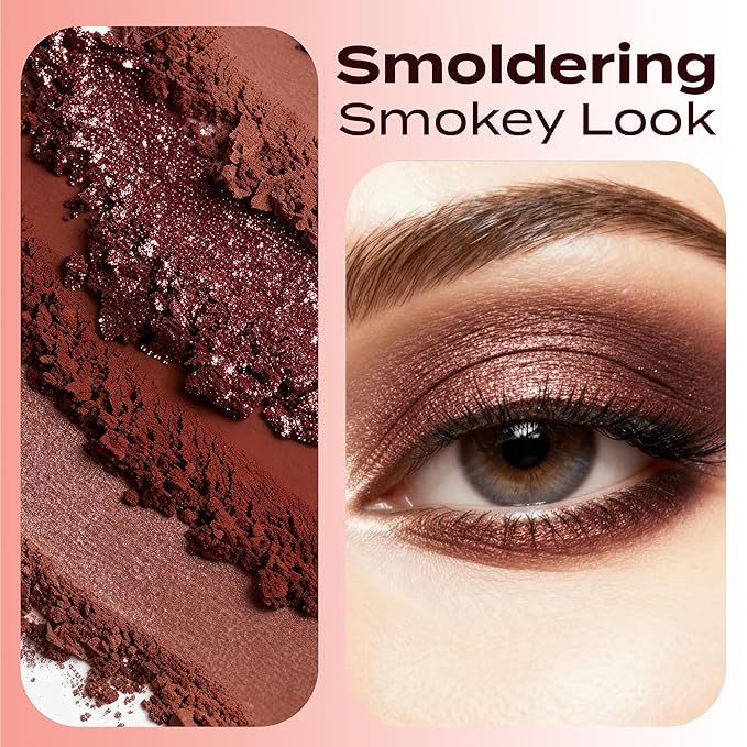 (5Gms) Mysterious Shade Shimmery Eyeshadow Powder by SweetFace Minerals, Waterproof Makeup Eyeshadow, Long-Lasting Eye Makeup, Instant Eye-Enhancer, Smudge-Resistant