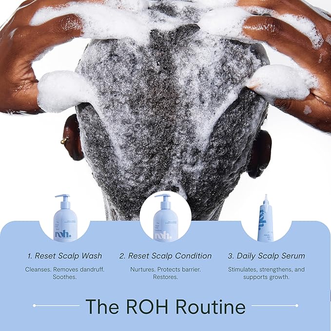 ROH Reset Scalp Wash 350ml - Anti Dandruff & Itchy Scalp Shampoo