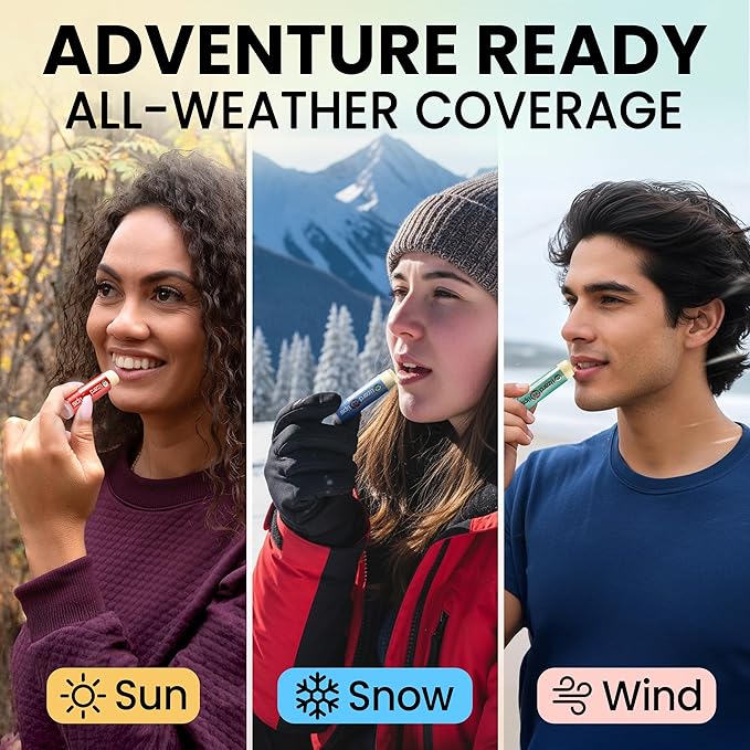 Lizard Lips USDA Certified Organic - 4 Flavor Variety Pack