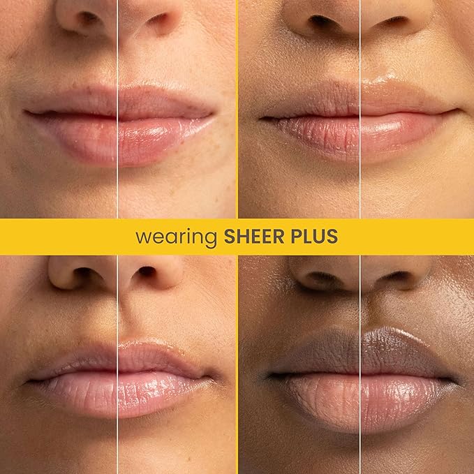 Burt's Bees Boosted Lip Balm Sheer Plus; Vitamin Lip Balm, Nourishing Vitamin C, E, and F Core; 24 Hour Moisture; Tint Free, Semi Glossy Finish; 100% Natural Origin; 1 Tube; 0.16 Oz. (Pack of 2)