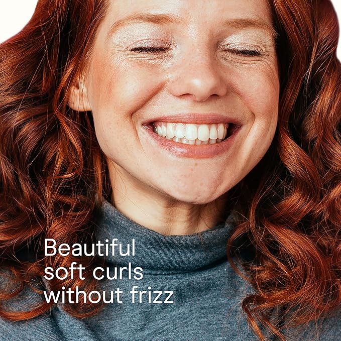 Conair Double Ceramic 1 ¼-Inch Long Barrel Curling Iron, 1¼-Inch Barrel Creates Loose Curls, Hair Curler for Use on Medium & Long Hair, White/Rose Gold