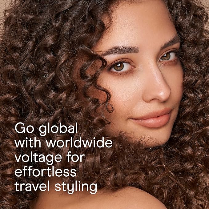 Conair Double Ceramic ½-Inch Curling Iron, ½-Inch Barrel Creates Spiral Curls, Hair Curler for Use on Short to Medium Hair, White/Rose Gold