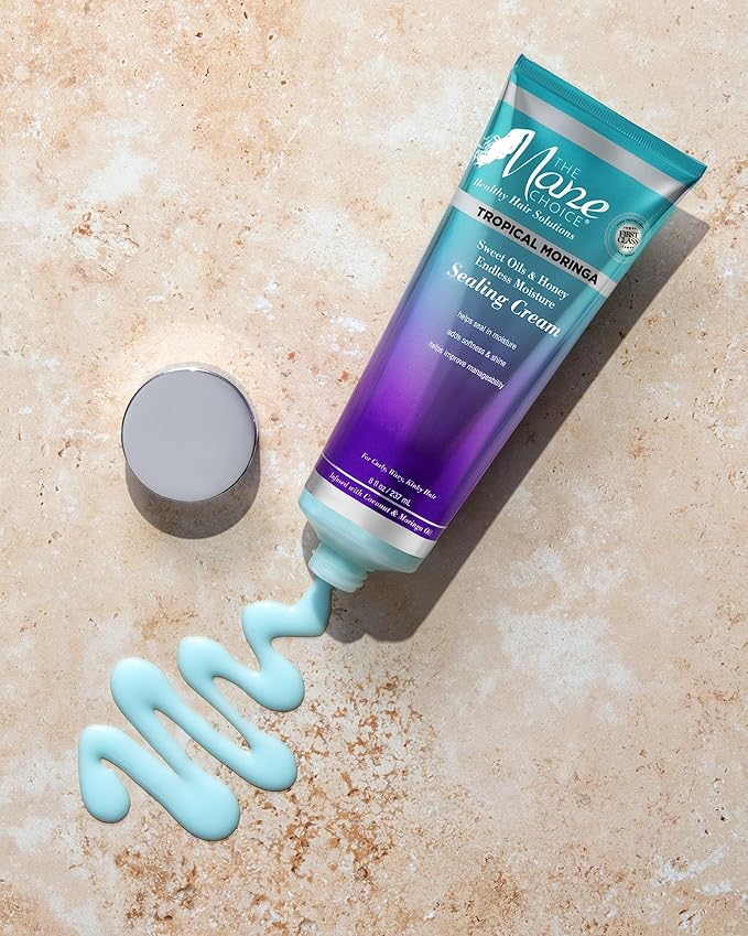 THE MANE CHOICE - Tropical Moringa Sweet Oil & Honey Endless Moisture Sealing Cream, 8 Ounce